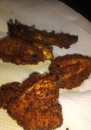 A picture of Marinated chicken.