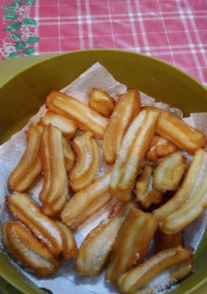 Una foto de Churros caseros