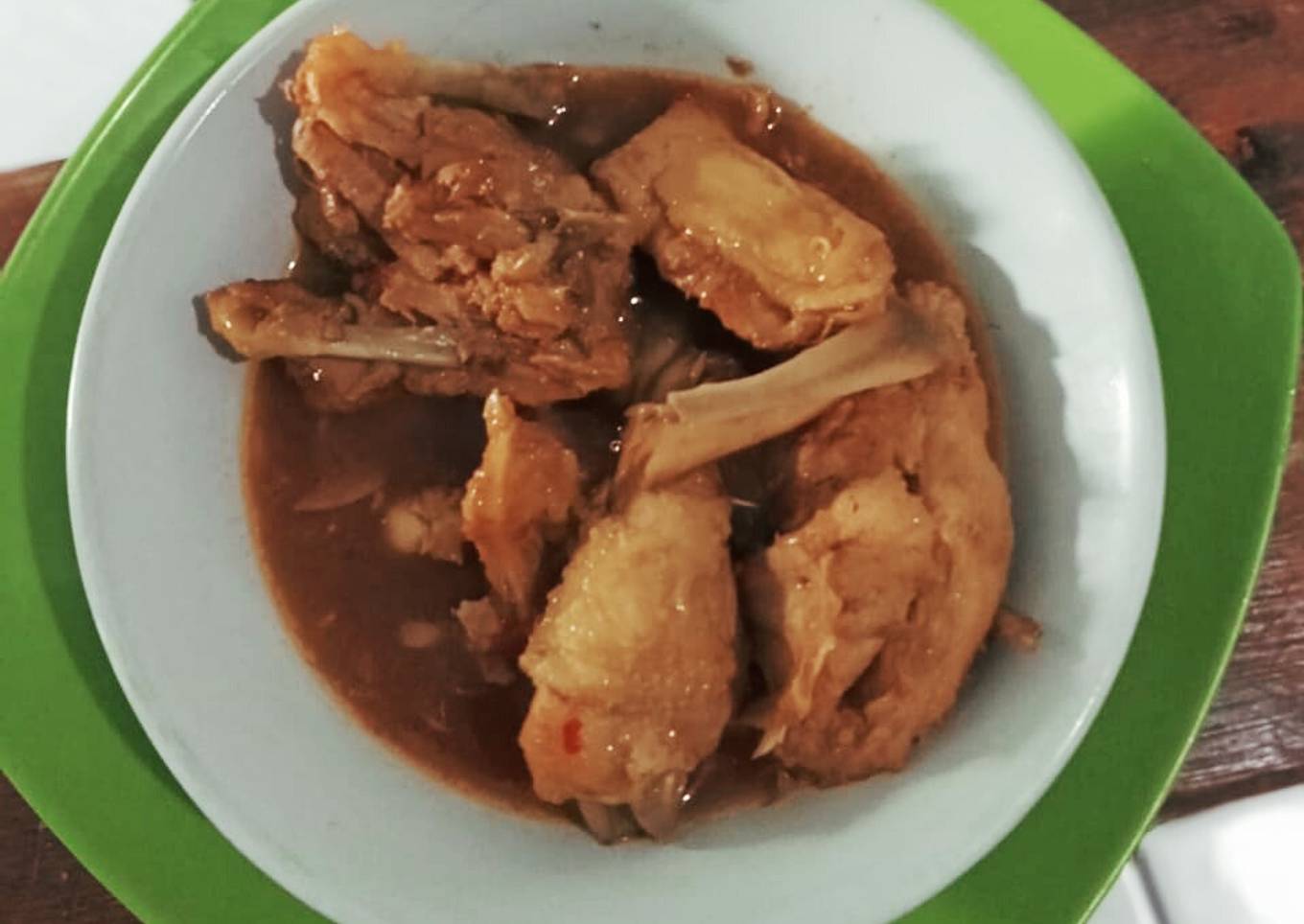 Ayam kampung bumbu kecap