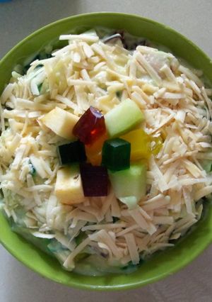 Foto resep Salad buah ala lucy's