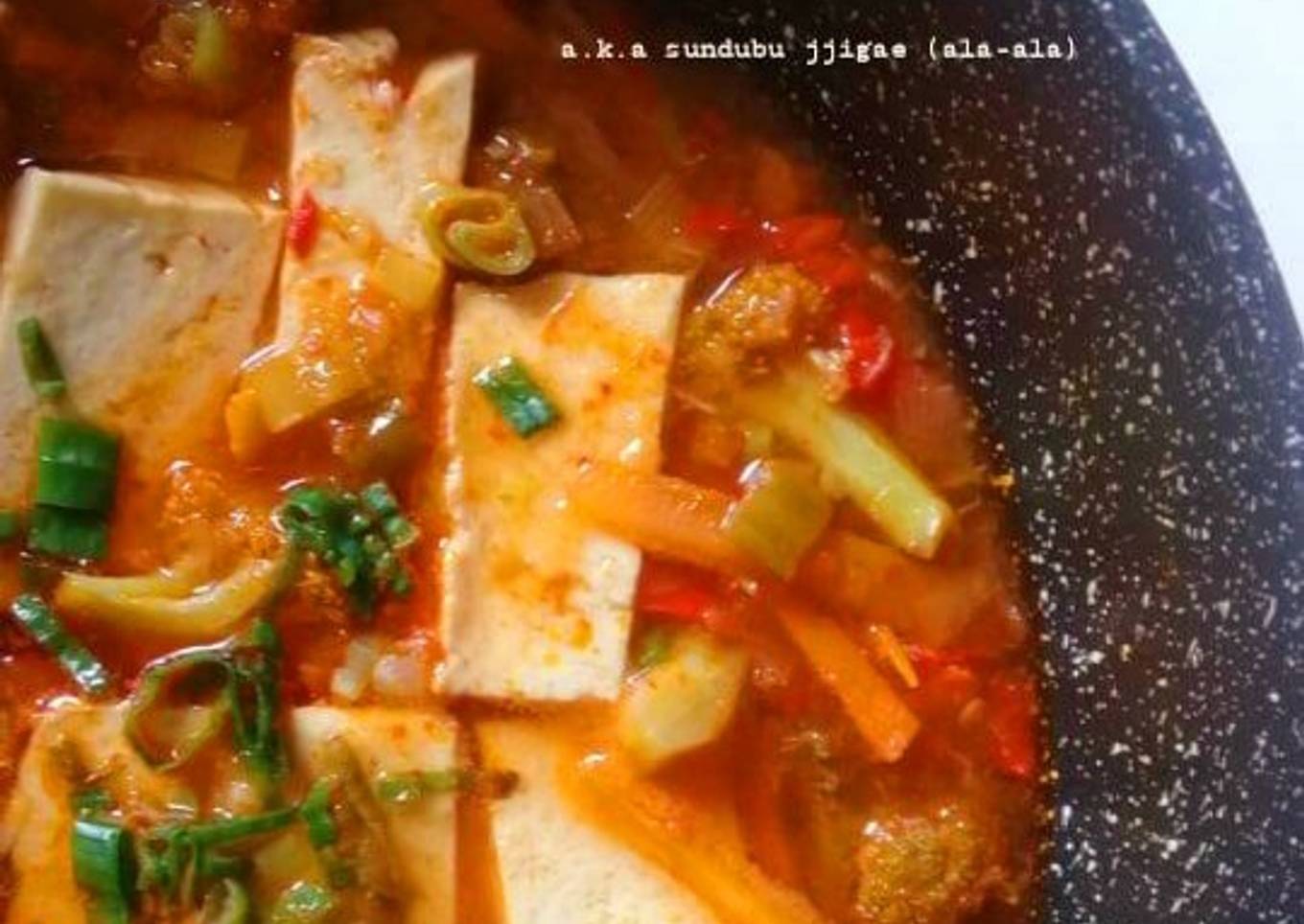 Sundubbu Jjigae (Sup Tahu Korea)