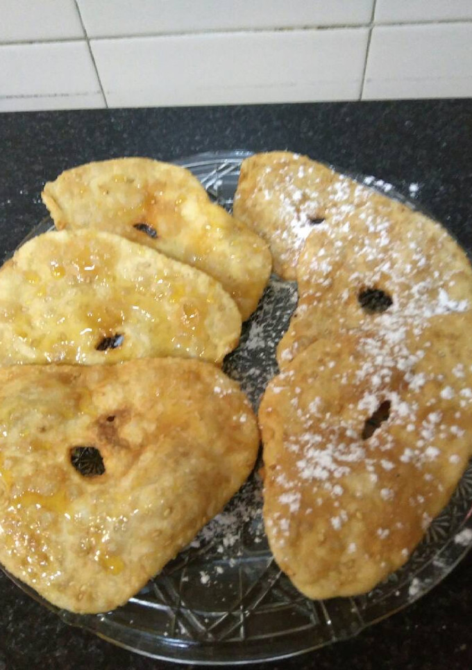 Una foto de Tortas fritas con sésamo
