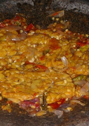 Foto resep Tempe penyet sambel kencur