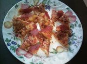 A picture of pizza bites