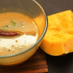 A picture of Peppy Pumpkin Mash curry.