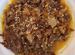 Foto resep Yakiniku sliced beef ala yoshinoya
