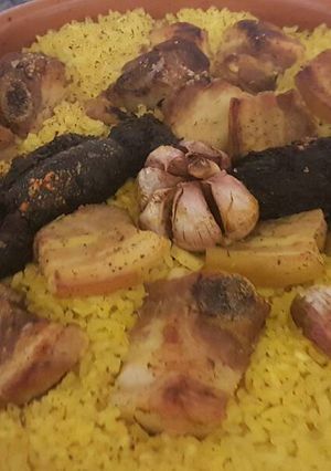 Una foto de Arroz al horno