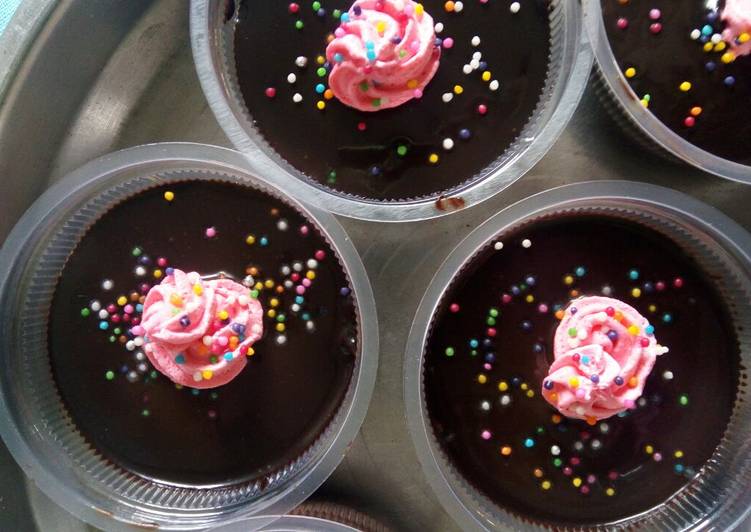 Recipe of Any-night-of-the-week Chocolate strawberry blancmange