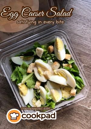 Gambar Egg Caesar Salad