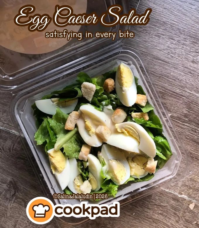 Gambar Egg Caesar Salad