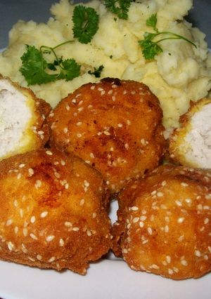 Kijevi csirkegolyó recept fotója