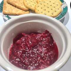 A picture of Mermelada de frutos rojos.