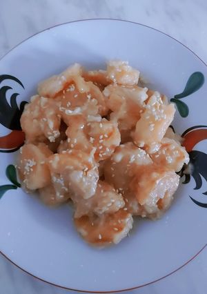 Foto resep Udang saus yakult