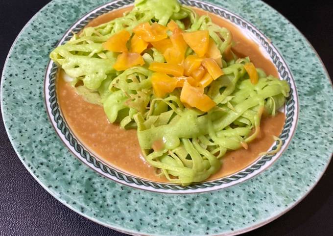 Roti jala pandan nangka