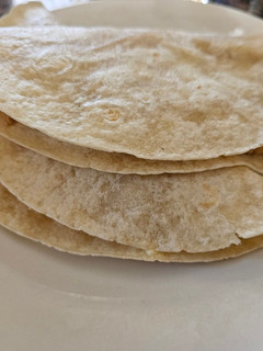 Una foto de Quesadillas de pollo con queso y nata