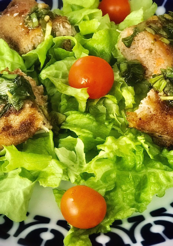 Una foto de Rollitos nems vietnamitas fritos