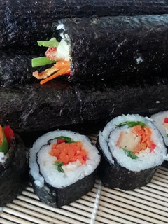 Una foto de Gimbap