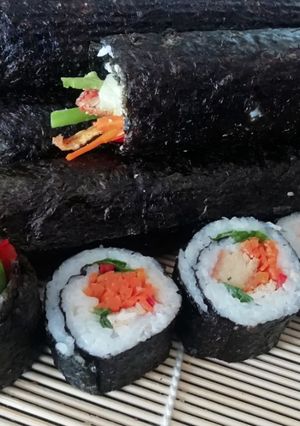 Una foto de Gimbap