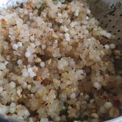 A picture of Sabudana khichdi.