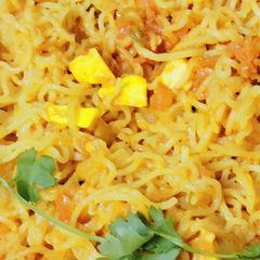 A picture of Paneer bhurji masala maggi 😋❤️.