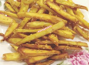 Hình của món Khoai Lang chiên Mật Ong 🍠.