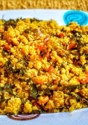 A picture of Danbun shinkafa.