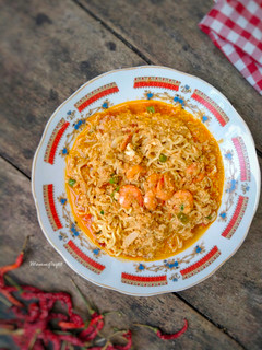Foto resep Mie Nyemek Soto Udang