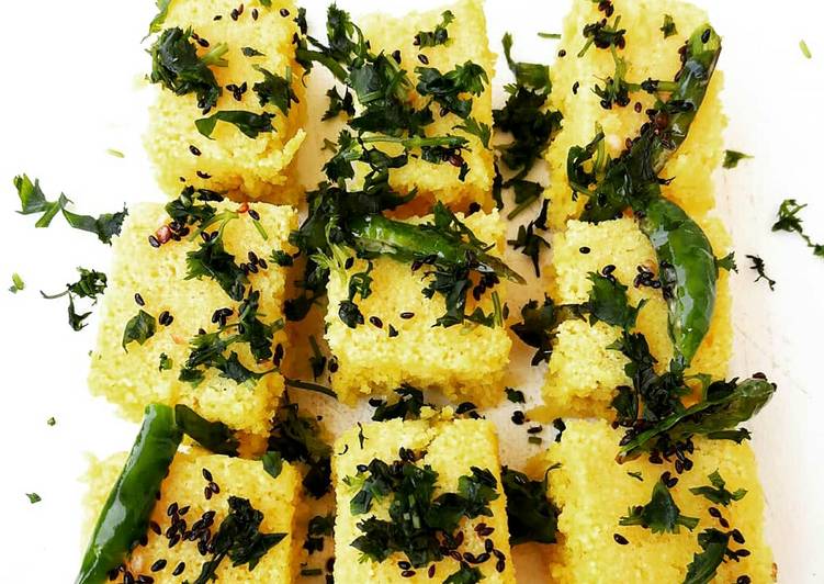 Recipe of Award-winning Khaman dhokla