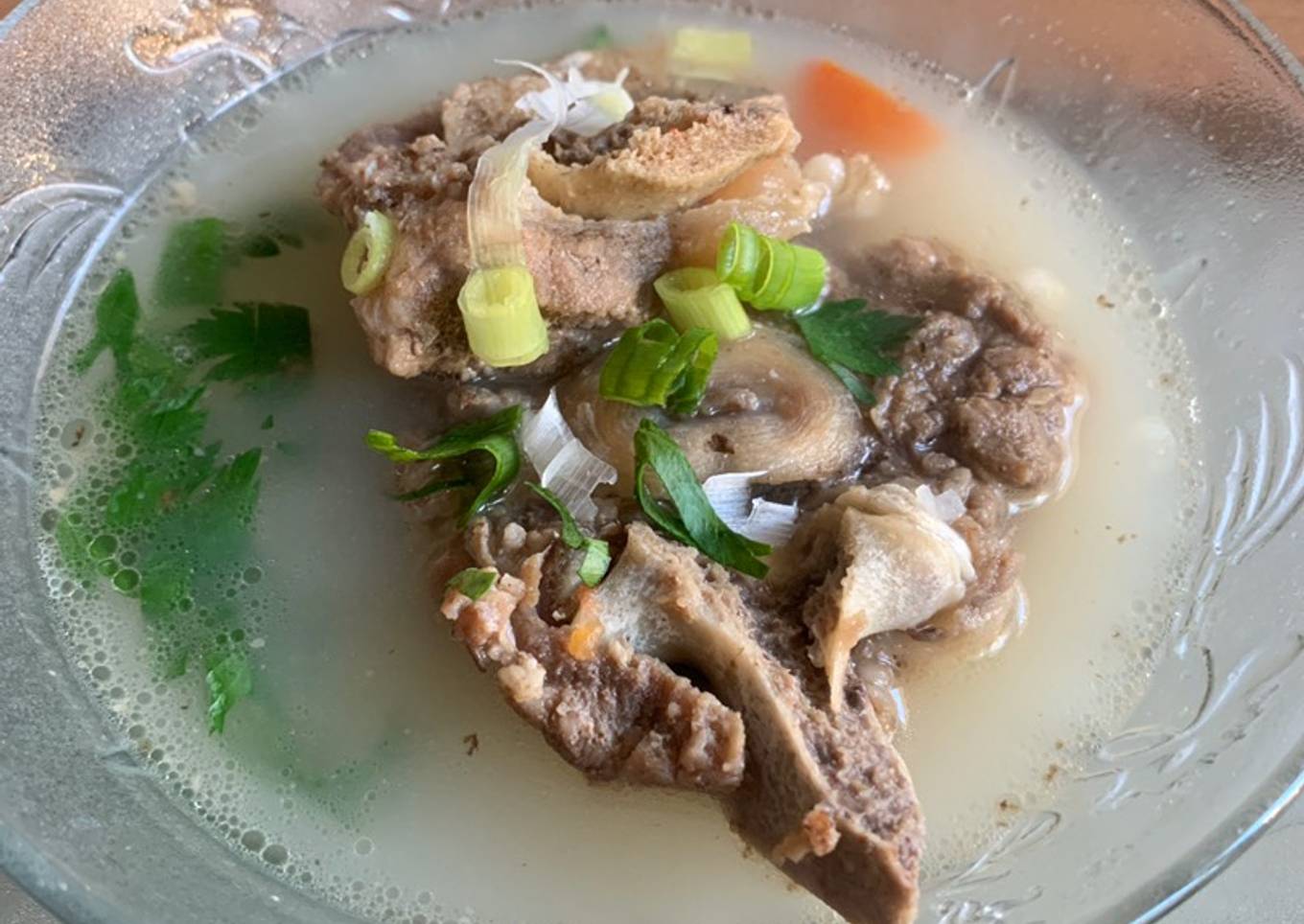 Bakuteh sop ribs lobak