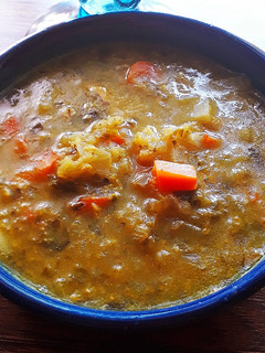 عکسی از دستور سوپ شلغم