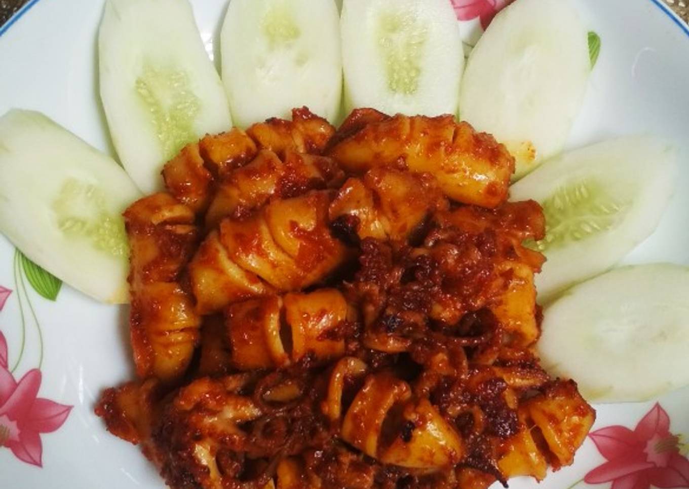 4.cumi bakar pedas manis