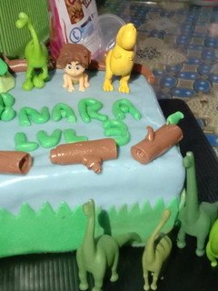 Foto resep Cheese Sponge Cake base (With Fondant Decoration)