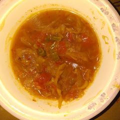 Tomato payaz chori A picture of Tomato payaz chori.