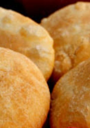 A picture of Baked moong daal kachori.