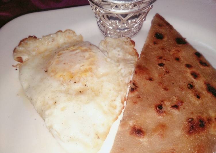 Steps to Prepare Half fried Egg in 27 Minutes at Home