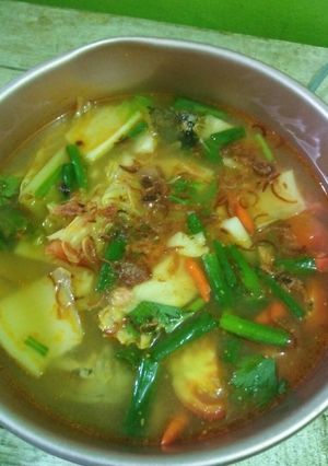 Foto resep Sup ikan merah