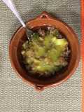 Beef Alambre with Mango Sauce