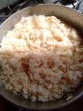 Arroz de cebolla caramelizada