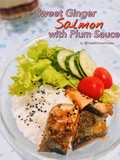Sweet Ginger Salmon with Plum Sauce