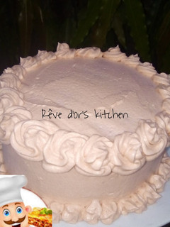 Butter icing Cake ainihin hoton girkin