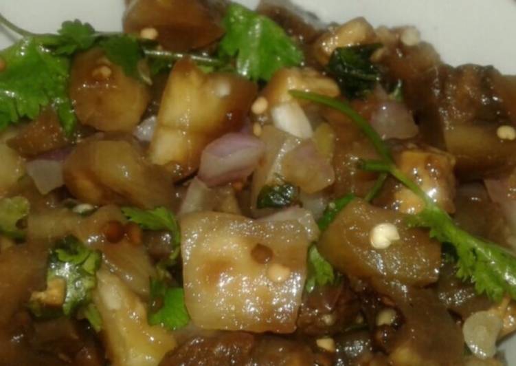 Recipe of Any-night-of-the-week Whosayna’s Baingan ka Bhharta