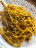 Bigoli ai frutti di mare al curry