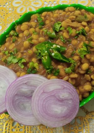 A picture of Fry Chana Daal (Gram Lentil).