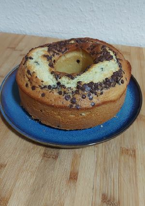 Une photo de 1# Gateau aux pépites au chocolat au goût de citron 🍋