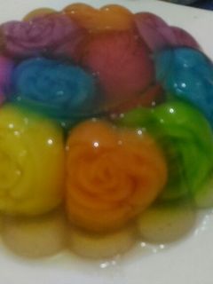 Foto resep Puding Mawar Kaca