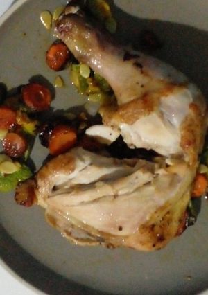 Una foto de One pot Pollo con verduras