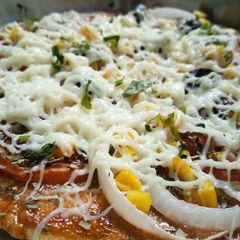 A picture of Roti pizza.