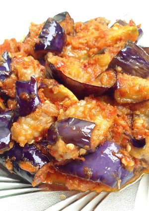 Foto resep Sambal terong ebi