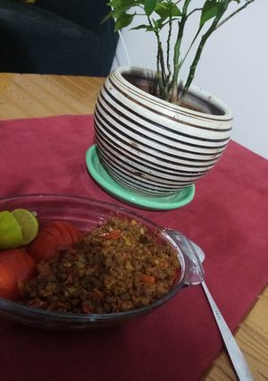 عکسی از دستور گوشت چرخی خوشمزه