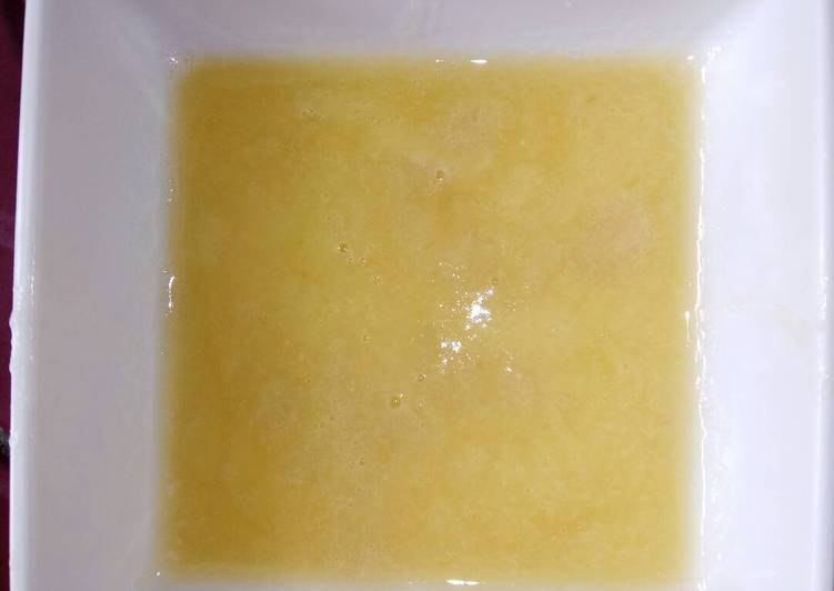Bumbu Mpasi 6+ : Mix Pure Pisang Jeruk | Cara Masak Mpasi 6+ : Mix Pure Pisang Jeruk Yang Enak dan Simpel